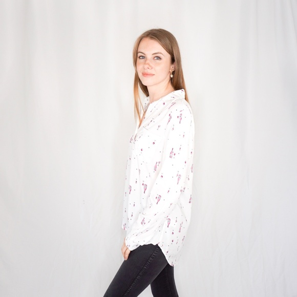 Rosé Wine Cheers BEACHLUNCHLOUNGE White Shirt BTQ - Picture 6 of 8